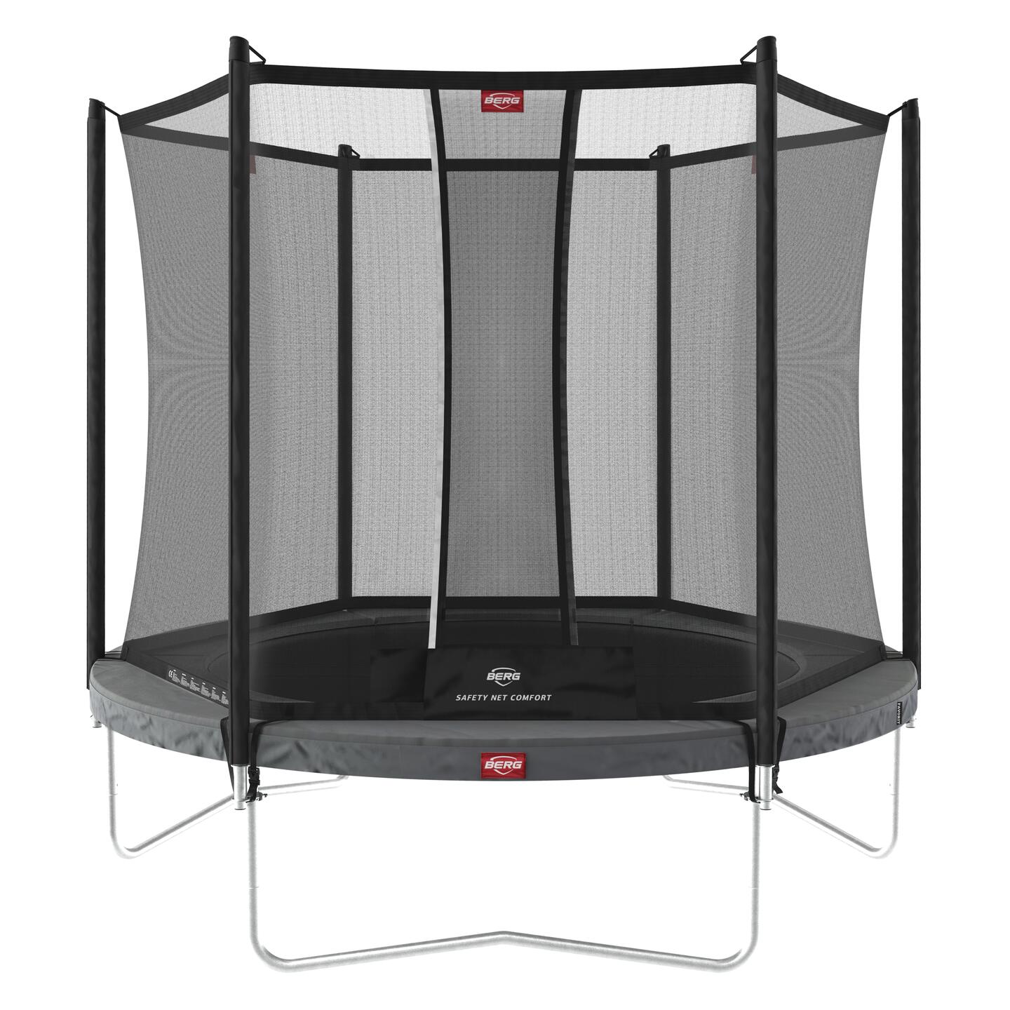 Bilde av BERG Toys Berg Trampoline Favorit 330 Grå Med Sikkerhetsnett Comfort 330 cm dia Grå