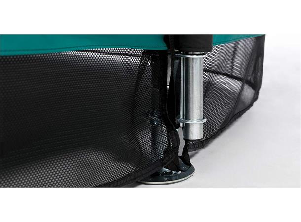 BERG Trampoline Grand Favorit InGround 520cm grønn med Comfort sikkerhetsett