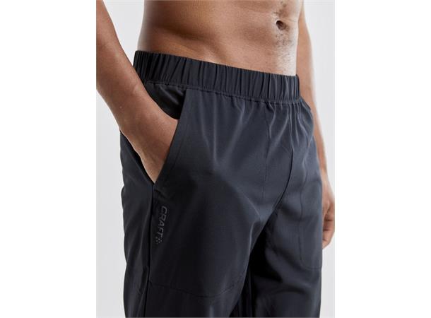 Eaze T&F Pants M Black XL Joggebukse i vevet polyester