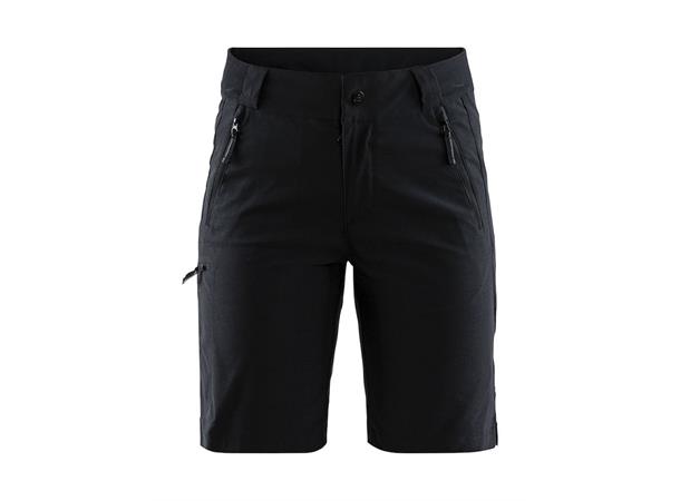 Casual Sports Shorts W Black Uformell, anvendelig sportsshorts